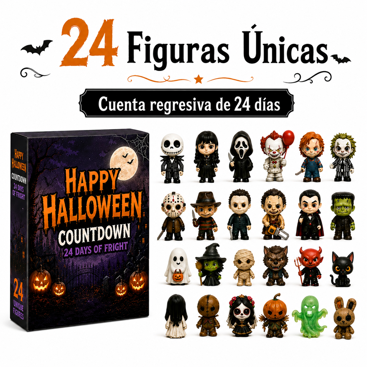 Calendario de adviento Halloween